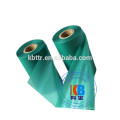 High quality Textile garment care label printing wash resin  green thermal transfer ribbon